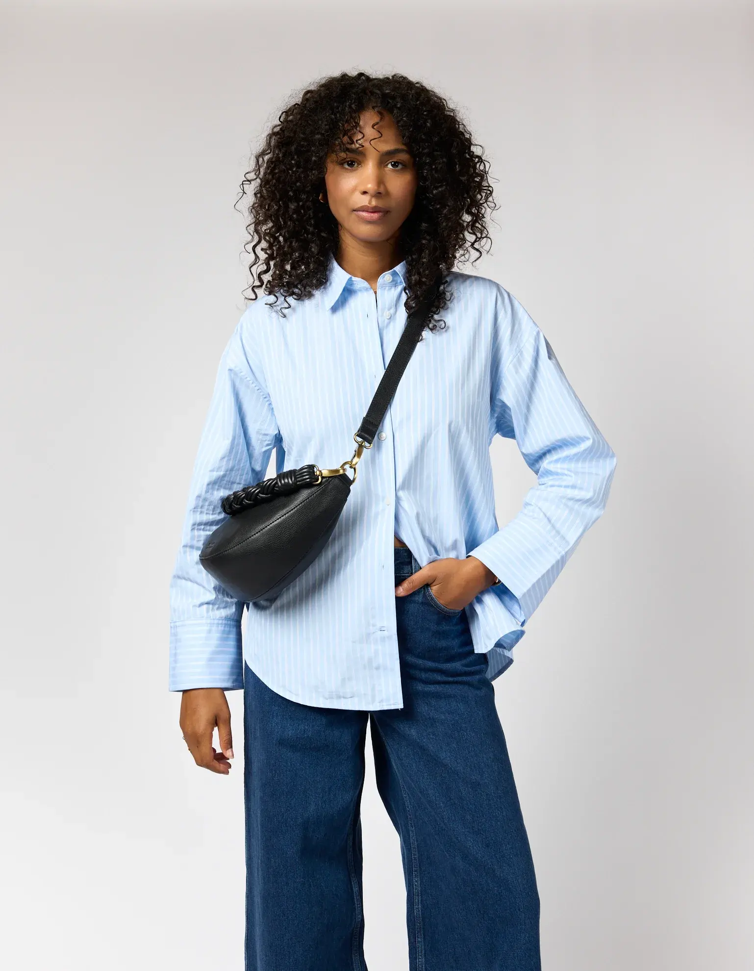 O My Bag O My Bag Leo Midi Bag (Twisted Handle) Soft Grain Leather
