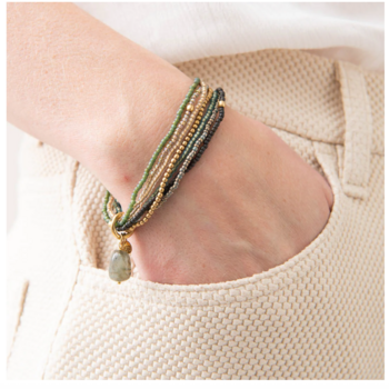 A Beautiful Story Nirmala Labradorite Armband