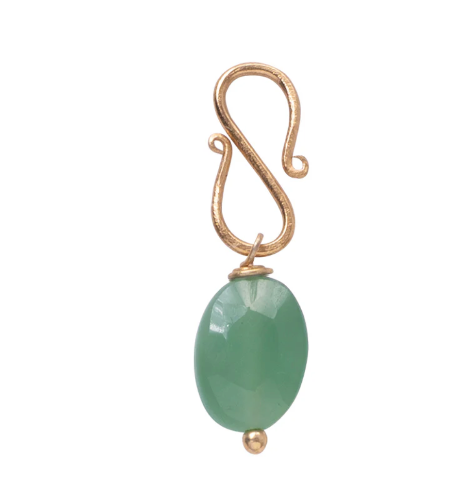 A Beautiful Story A Beautiful Story Aventurine Faceted Gemstone Pendant