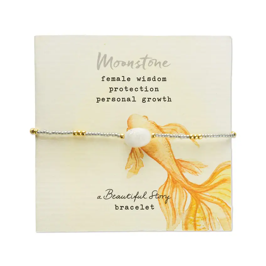 A Beautiful Story A Beautiful Story Wanting Moonstone Armband
