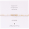 A Beautiful Story A Beautiful Story Iris Card Citrine Armband