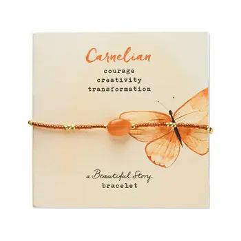 A Beautiful Story Wanting Carnelian Armband