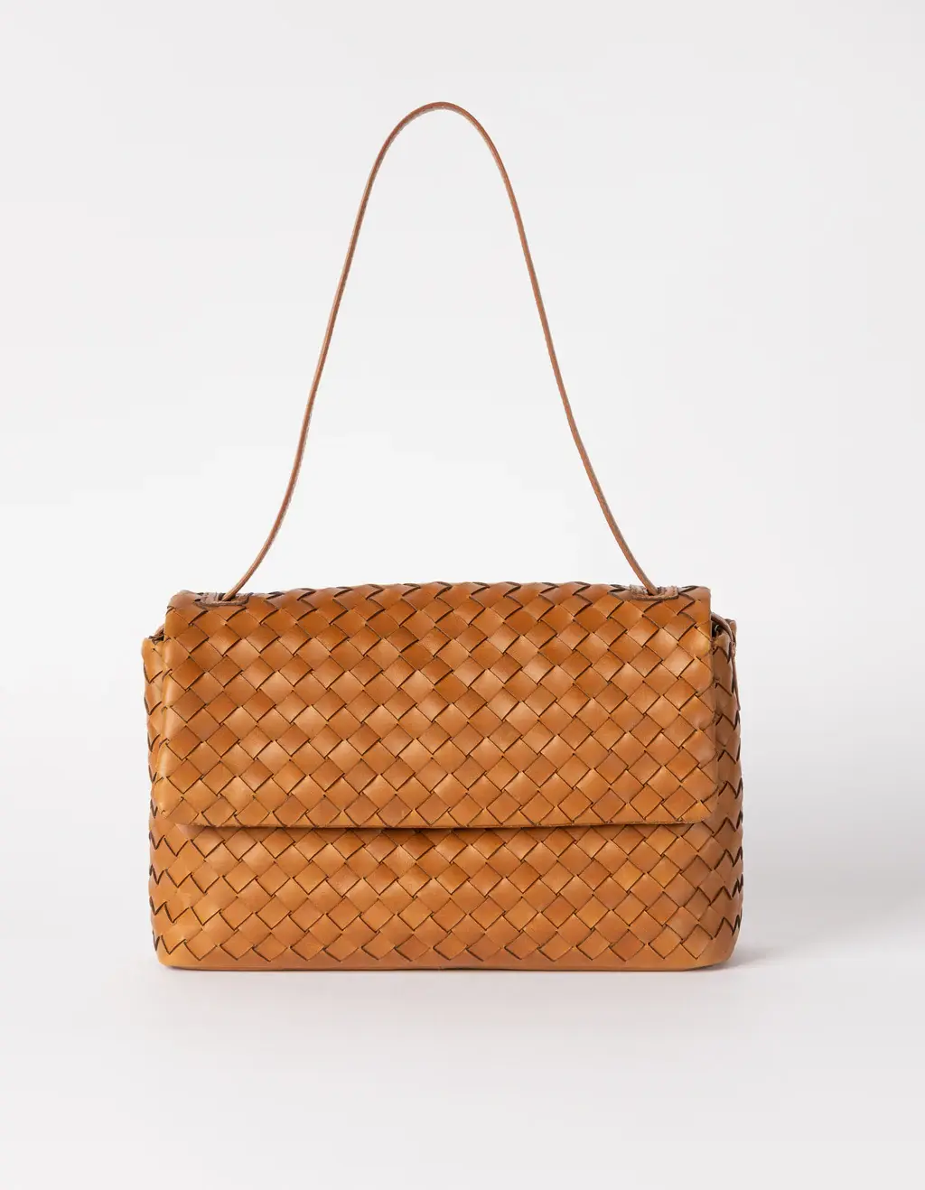 O My Bag O My Bag Kenzie Tas Woven Classic Leather