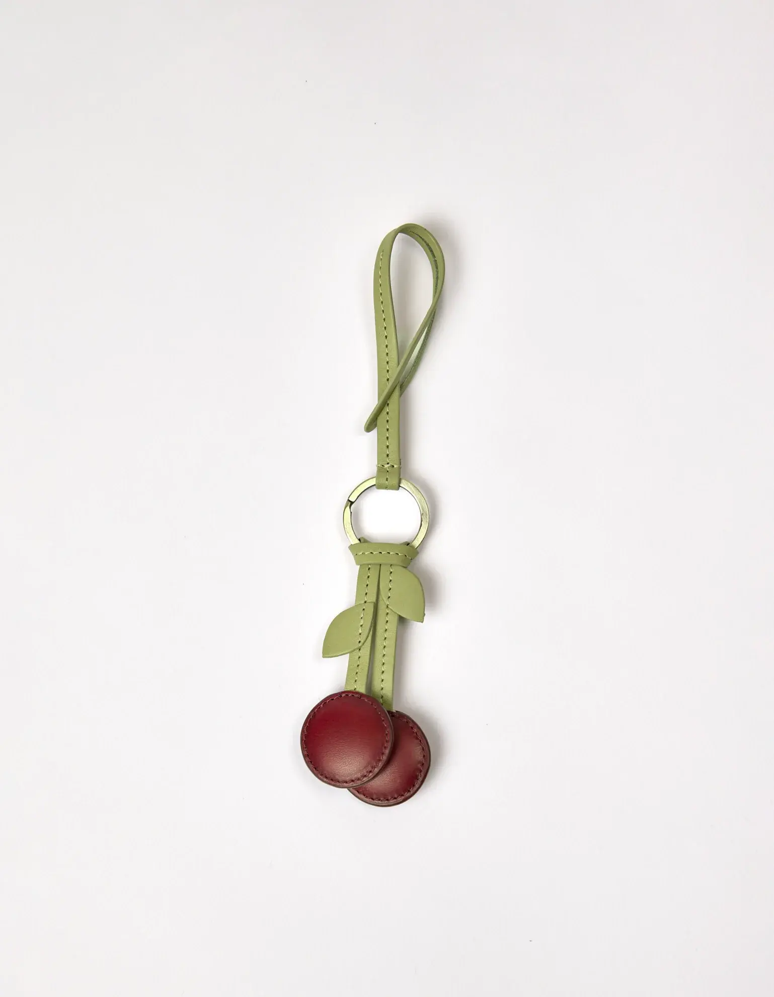 O My Bag O My Bag Sleutelhanger Cherry Ruby Classic Leather