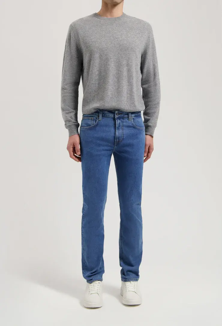 MUD Jeans MUD Jeans Bryce Mid Straight Stone Vintage
