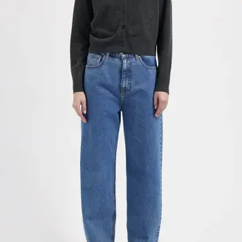 MUD Jeans Jeans Brooke High Barrel Stone Vintage