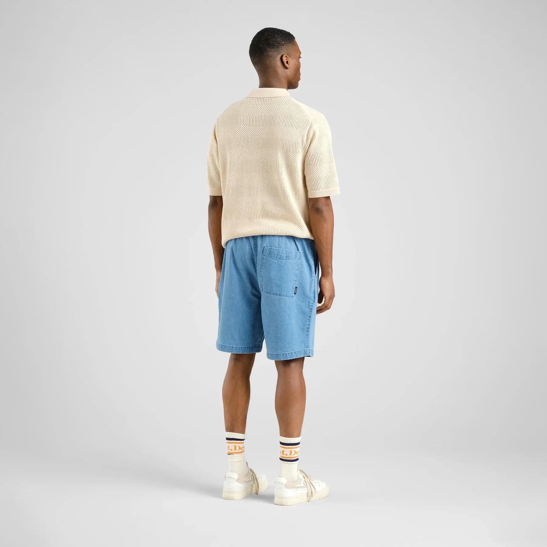 Dedicated Dedicated Shorts Vejle Denim Light Blue