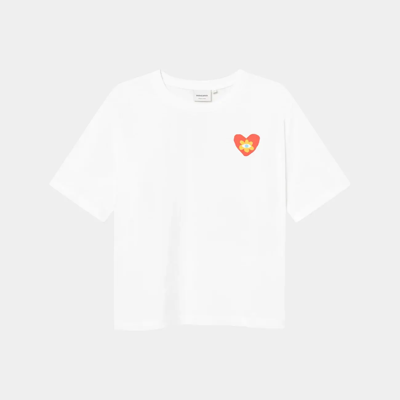 Dedicated Dedicated T-Shirt Vadstena Good Vibes White