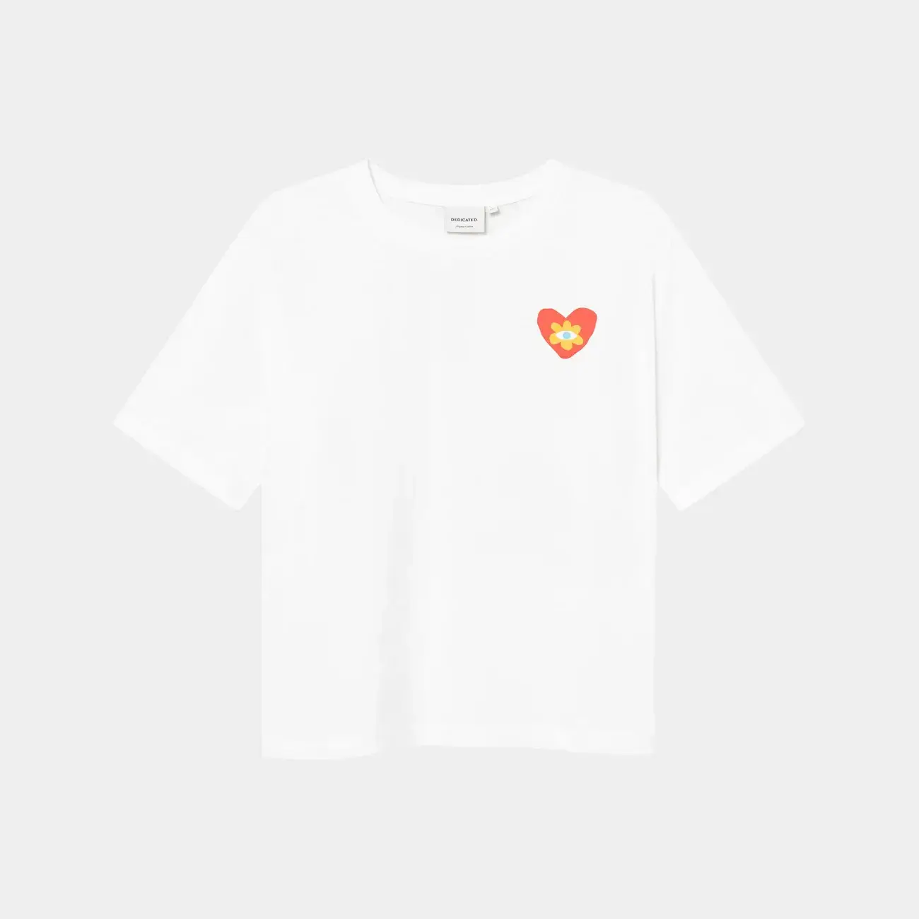 Dedicated Dedicated T-Shirt Vadstena Good Vibes White