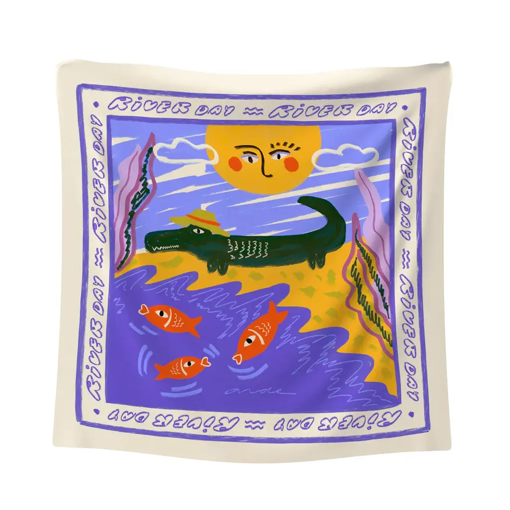 Studio Arde Studio Arde River Day Scarf