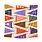 Studio Arde Studio Arde Handkerchief and Pennants Scarf