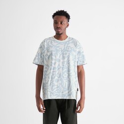 Dedicated T-shirt Stockholm Wonky Beach Skyway Blue