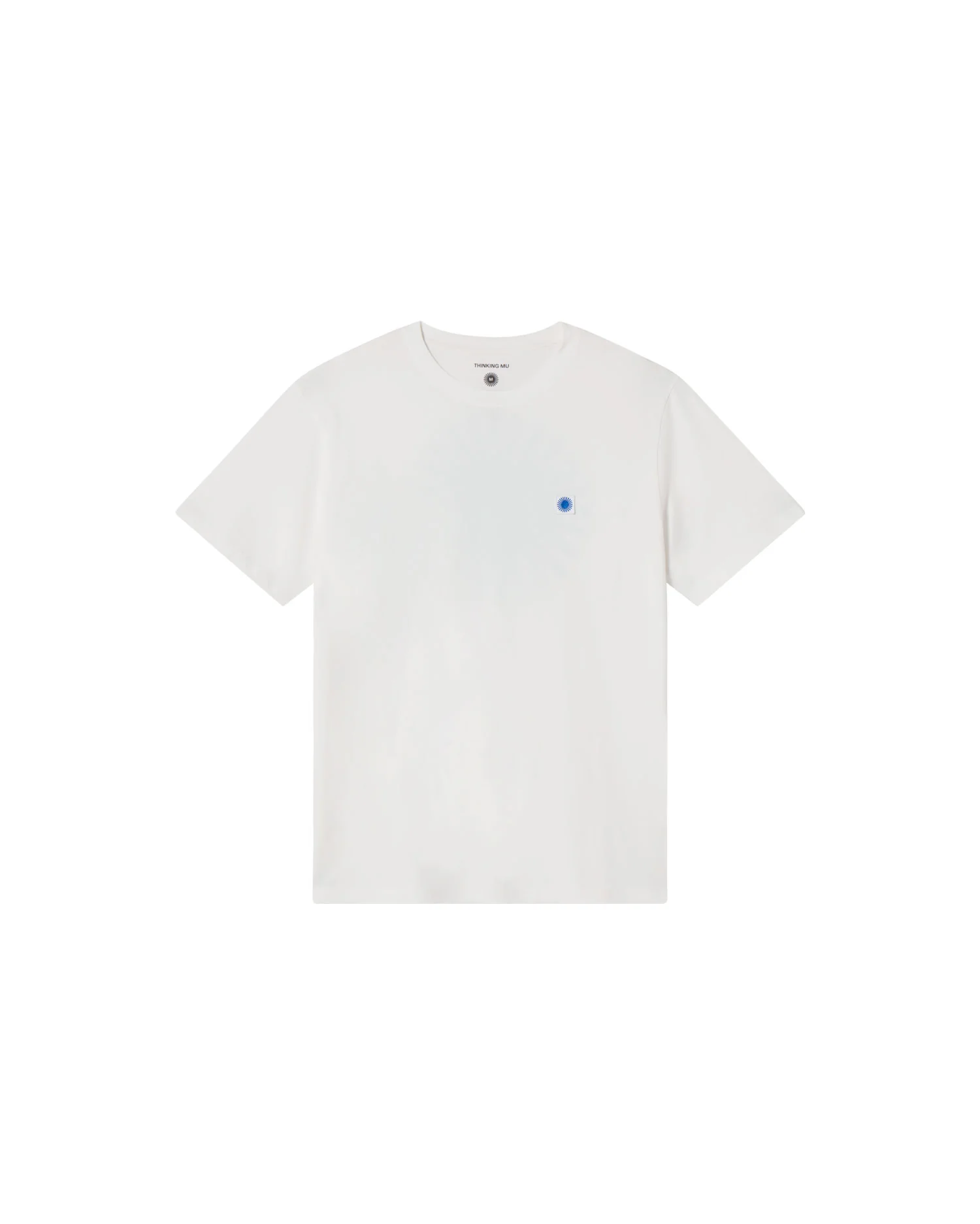 Thinking Mu Thinking Mu Sol Contrast White Tee Back Blue Sun