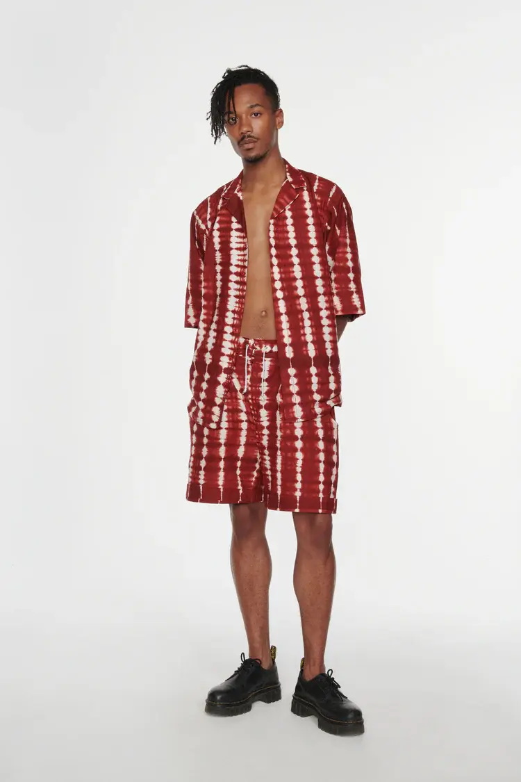 JEKKAH JEKKAH Resort Shirt Deep Red