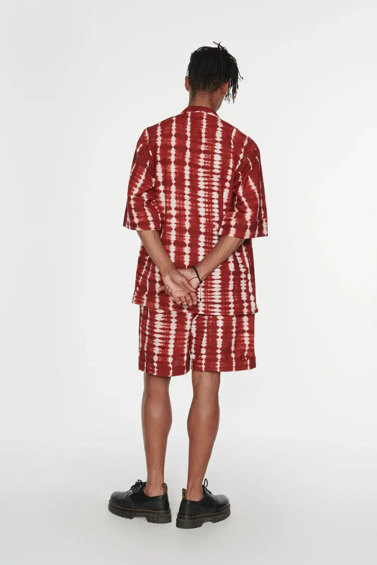 JEKKAH JEKKAH Resort Shirt Deep Red