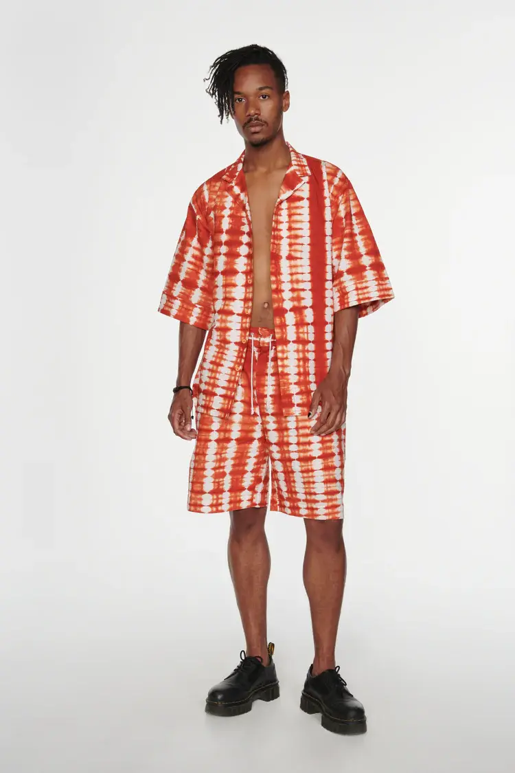 JEKKAH JEKKAH Resort Shirt Orange