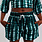 JEKKAH JEKKAH Hot Pants Deep Green