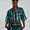 JEKKAH JEKKAH Cropped Resort Shirt Deep Green