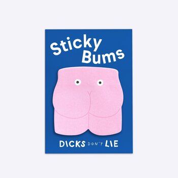 Dicks Don't Lie Memo Notes Sticky Bums