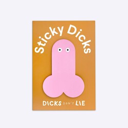 Dicks Don't Lie Memo Notes Sticky Dicks
