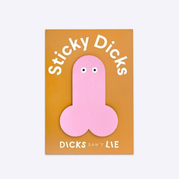 Dicks Don't Lie Memo Notes Sticky Dicks