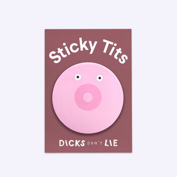 Dicks Don't Lie Memo Notes Sticky Tits