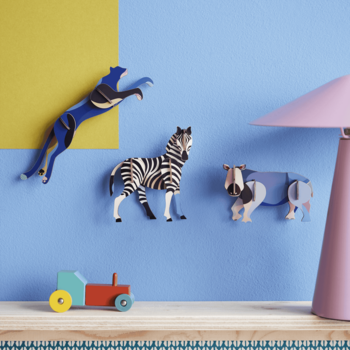 Studio Roof Zebra Wall Art