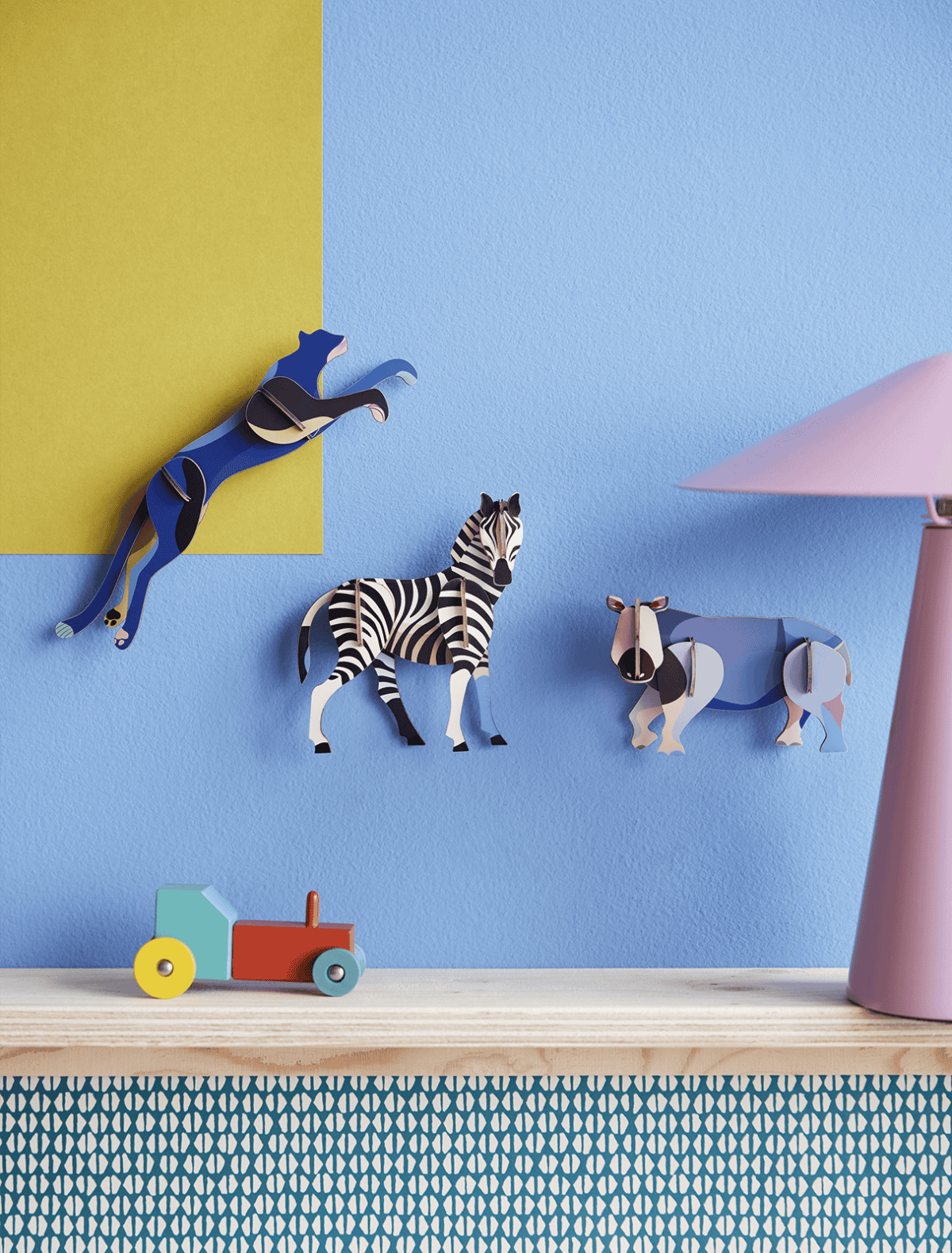 Studio Roof Studio Roof Zebra Wall Art