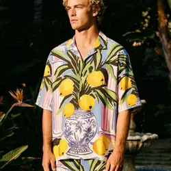 On Vacation Capri Shirt Multicolor