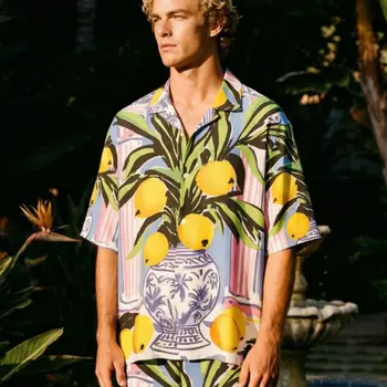 On Vacation Capri Shirt Multicolor