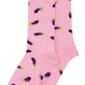 Alfredo Gonzales Aubergine Sokken