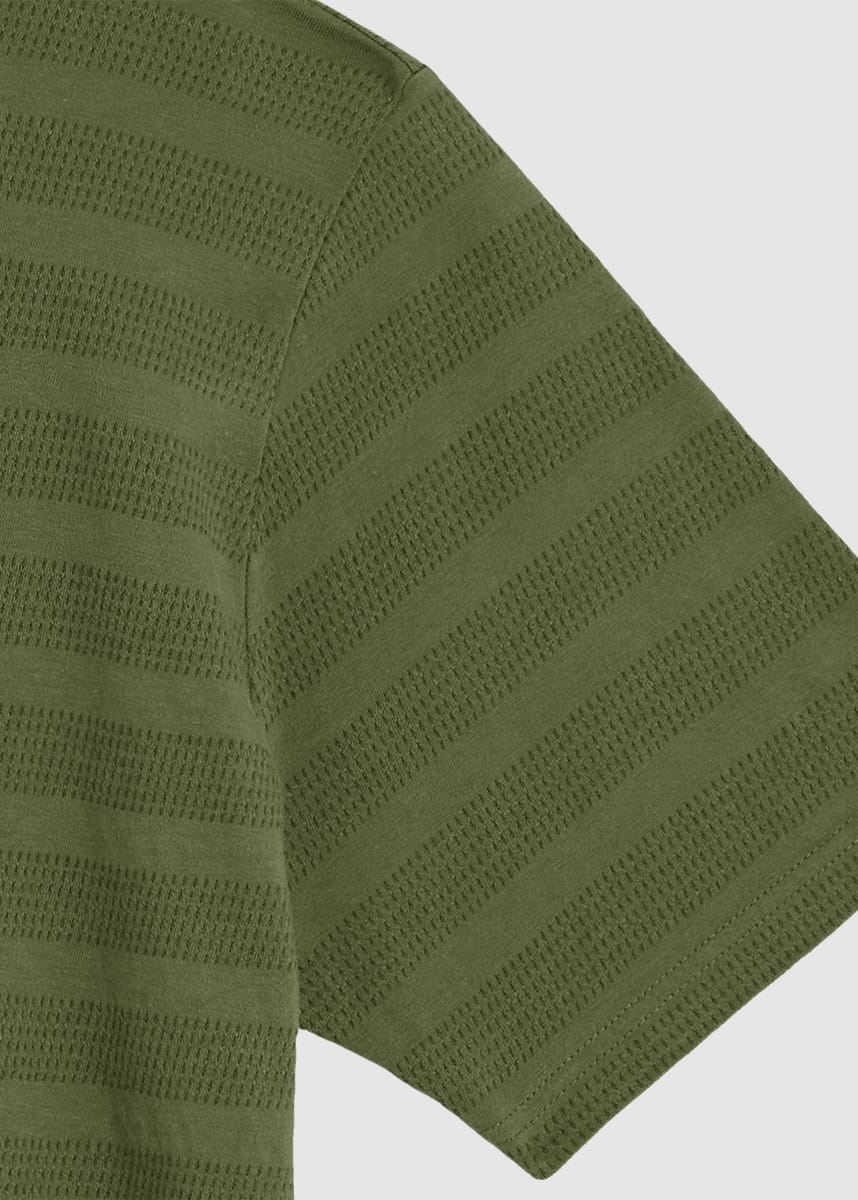 Bask in the Sun Bask In The Sun Olive Fabian Tee