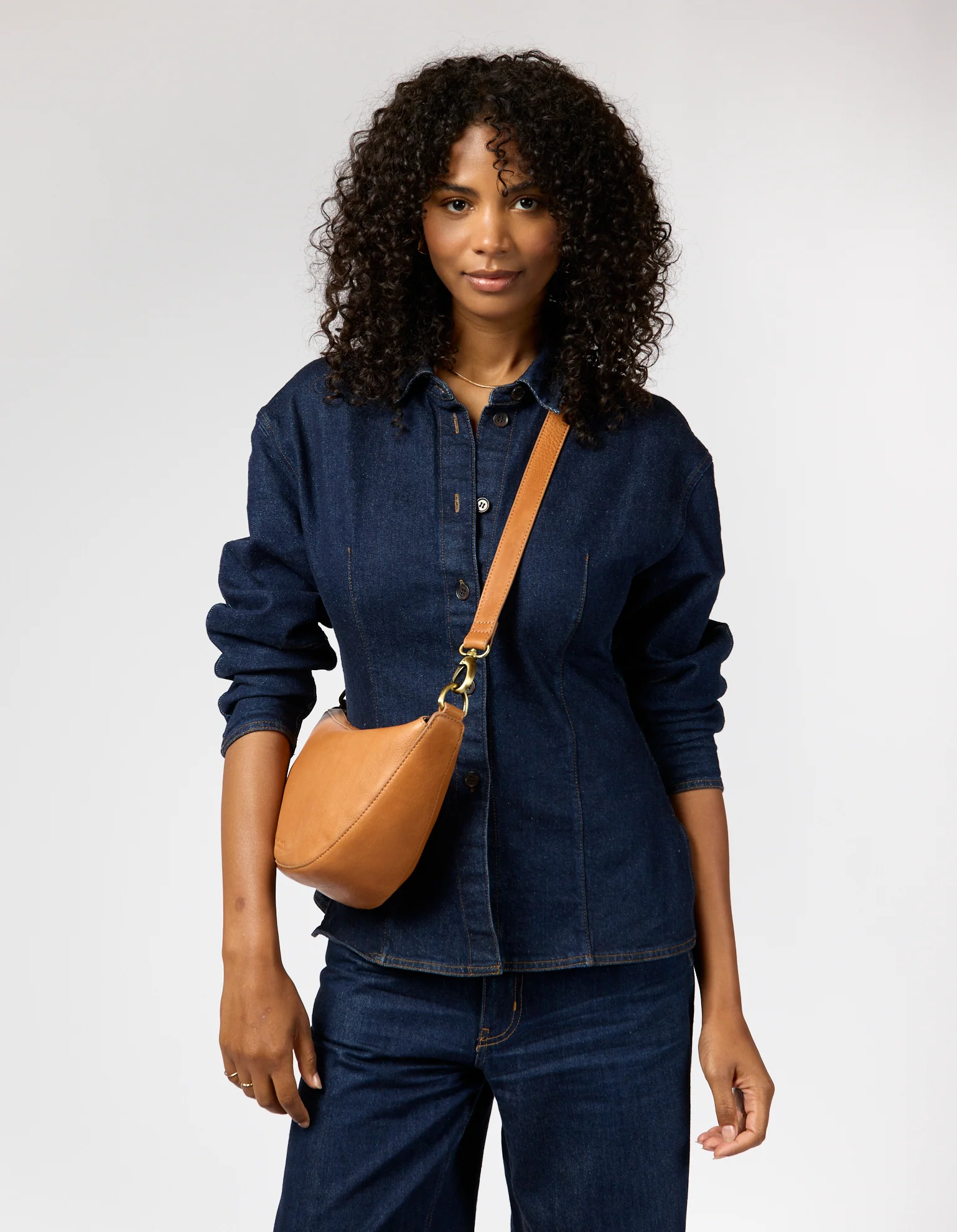 O My Bag O My Bag Leo Tas Midi Wild Oak Soft Grain Leather