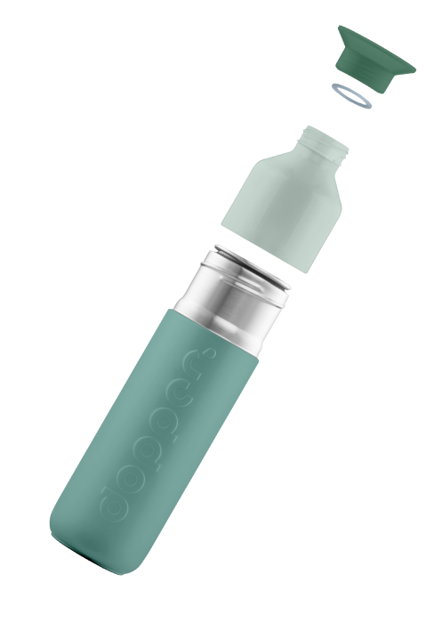 Dopper Dopper Steel Bottle (490 ml) - Canopy Green