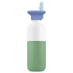 Dopper Steel Bottle (350ml) x Flip Straw