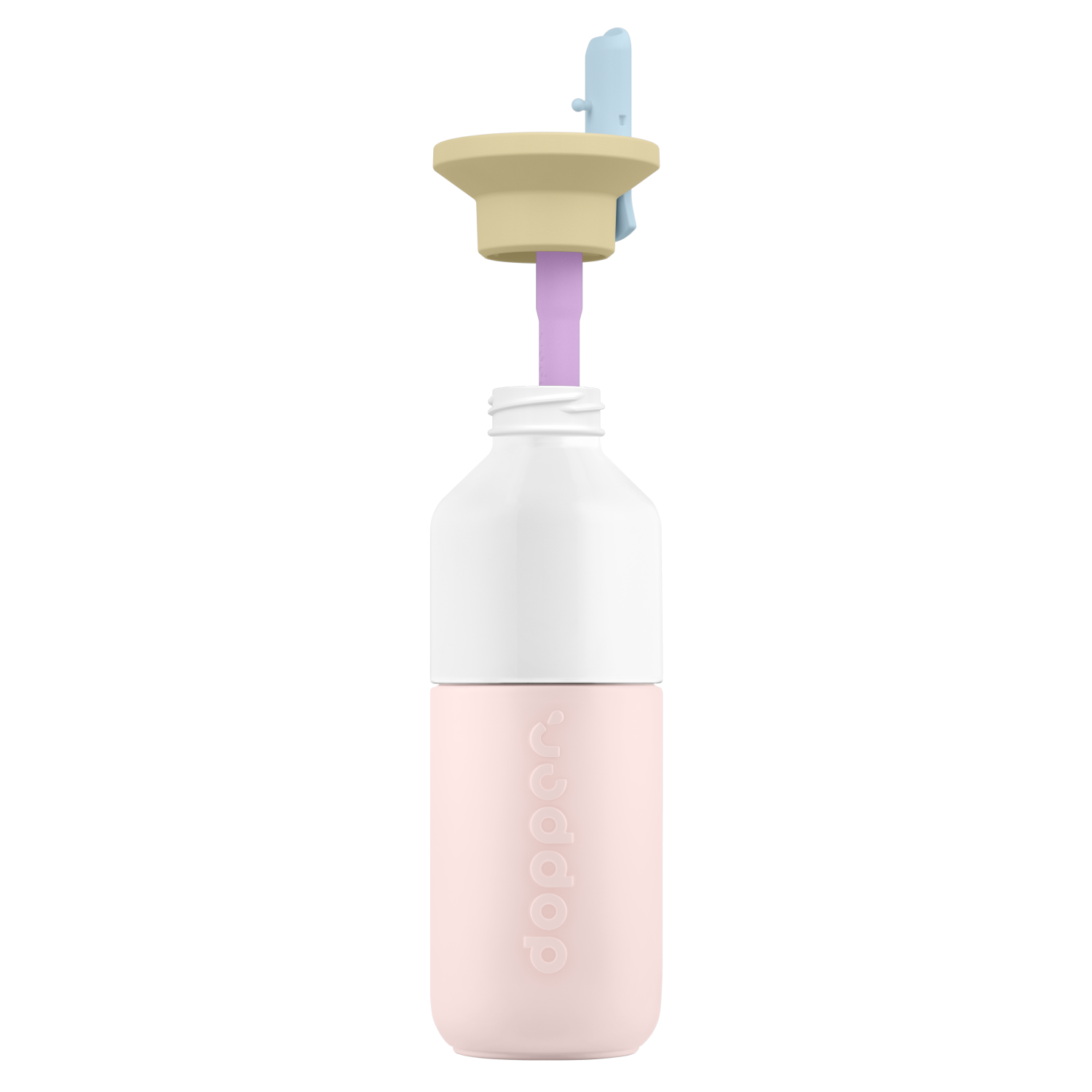Dopper Dopper Steel Bottle (350ml) x Flip Straw