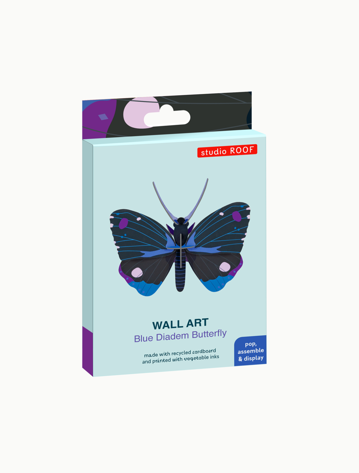 Studio Roof Studio Roof Blue Diadem Butterfly Wall Art