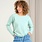 Dedicated Dedicated Top Humledal Stripes Pool Blue