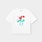 Dedicated Dedicated T-shirt Vadstena Spray Flowers White