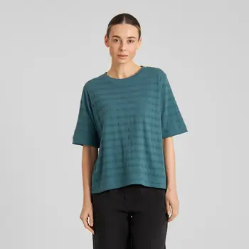 Dedicated T-shirt Vadstena Lace Mediterranea Green
