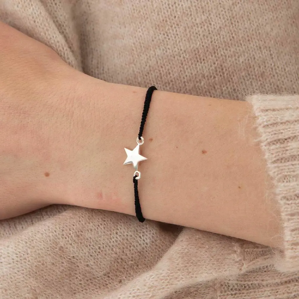 A Beautiful Story A Beautiful Story Symbol Star Armband Zilver