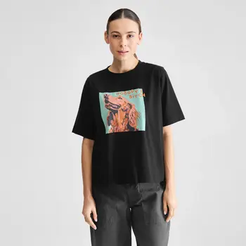 Dedicated T-shirt Vadstena Nobody's B Black
