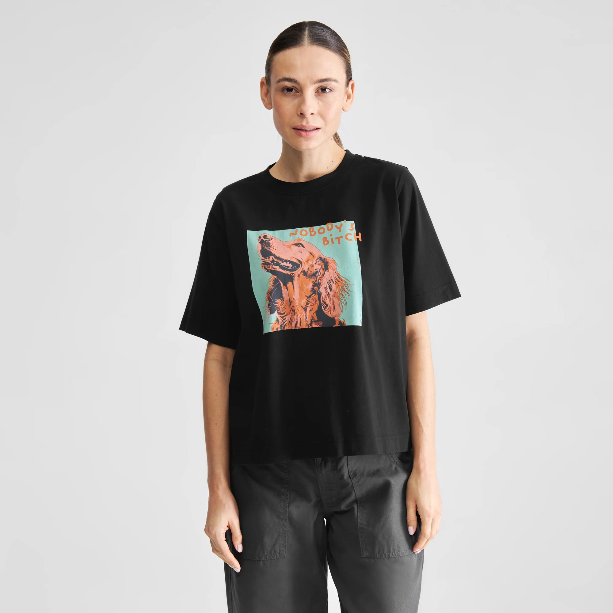 Dedicated Dedicated T-shirt Vadstena Nobody's B Black