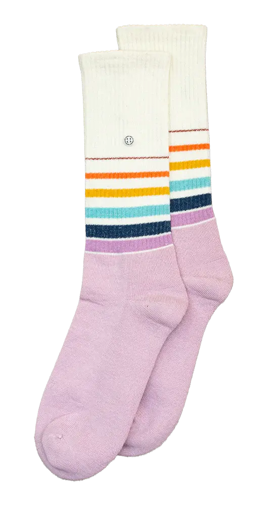 Alfredo Gonzales Alfredo Gonzales Athletic Sokken Rainbow Gradient Off White