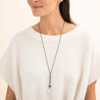A Beautiful Story Purpose Lapis Lazuli Ketting Zilver