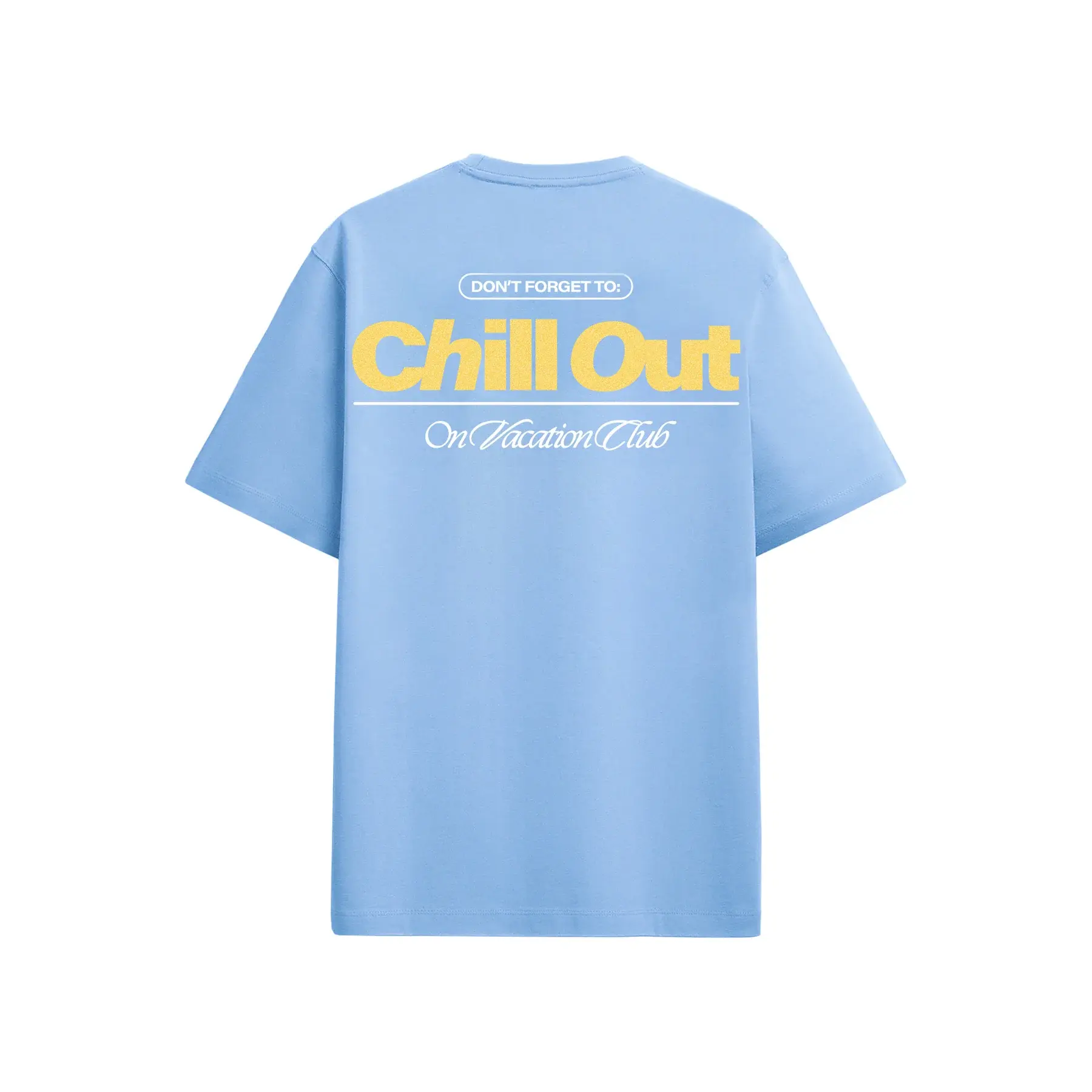On Vacation On Vacation Chill Out T-Shirt - Light-Blue