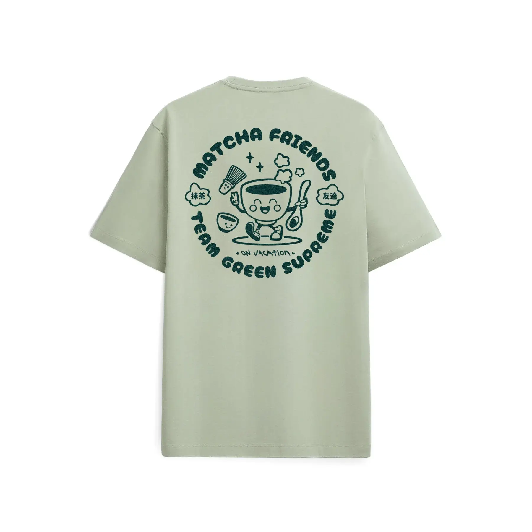 On Vacation On Vacation Matcha Friends T-Shirt - Mint