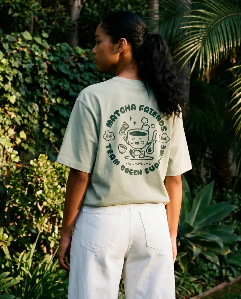 On Vacation On Vacation Matcha Friends T-Shirt - Mint