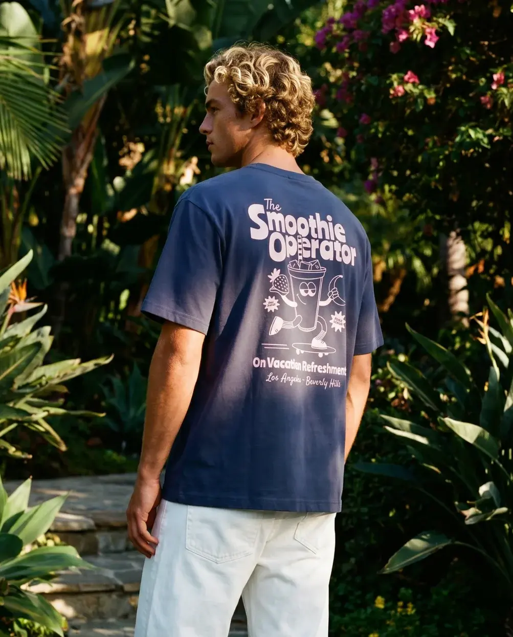 On Vacation On Vacation Smootie Operator T-shirt Washed Purple