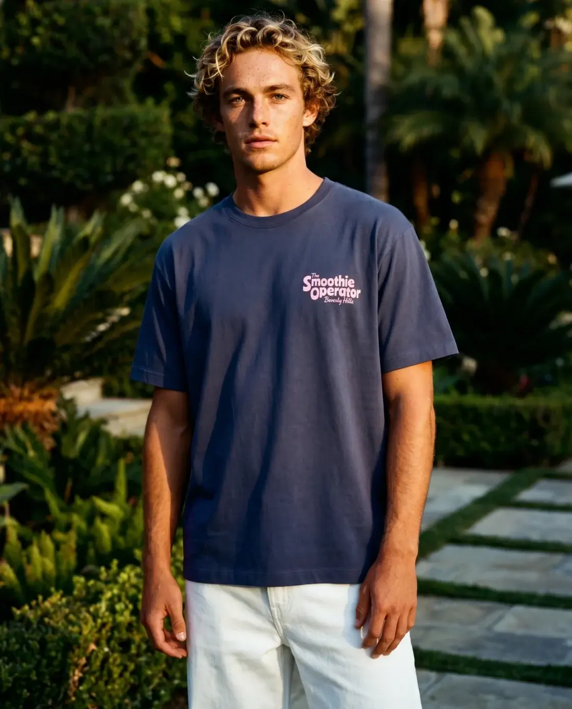 On Vacation On Vacation Smootie Operator T-shirt Washed Purple